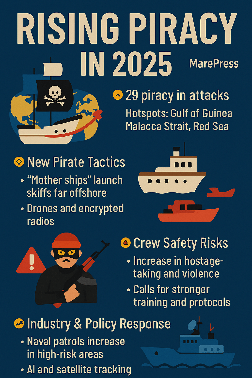 🏴‍☠️ Rising Piracy in 2025: A Wake-Up Call for Maritime&nbsp;Security